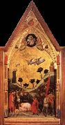 GIOTTO di Bondone The Stefaneschi Triptych Martyrdom of St Paul oil on canvas